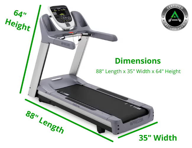 Precor TRM 835 V1 Treadmill + P30 Console (Refurbished) – Ace